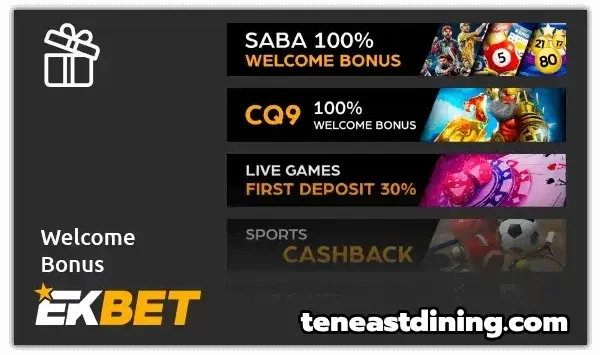 Ekbet welcome bonus